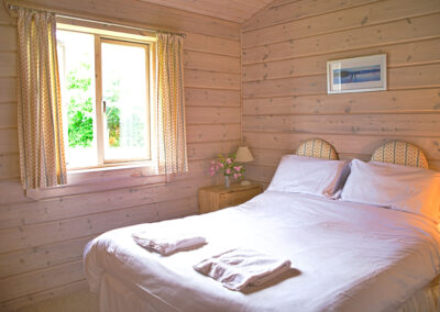 Inside Curlew Lodge holiday chalet in Dumfries and Galloway