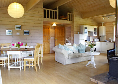 Curlew Lodge coastal holiday chalet in south west Scotland