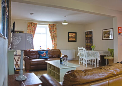 Inside Arthurs Cottage self catering accommodation in Dumfries and Galloway