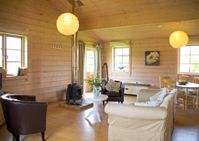 Curlew Lodge holiday chalet in south Scotland